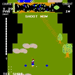 une photo d'Ã©cran de Tournament Pro Golf sur Arcade